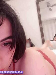 Shika Cosplay Red Lingerie Nude Photos Leaked