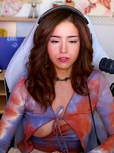 Pokimane Nude Boob Nipple Slip on Live Stream Leaked