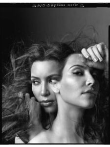 Kim Kardashian Nude Body Paint Outtakes Set Leaked