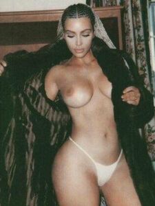 Kim Kardashian Nude Thong Magazine Photoshoot Set Leaked