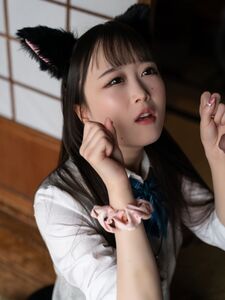 Ria Kurumi - Cat ear schoolgirl BJ - Cospuri 0309