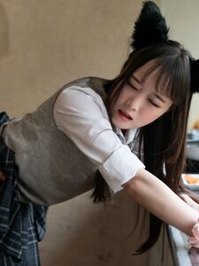 RiaKurumi - Cat ear schoolgirl - Cospuri 0306