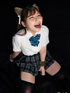 Nagi Tsukino Cat ear schoolgirl loves cum - Cospuri 0302