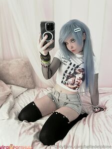 Belle Delphine Leaked Emo Raccoon Teasing Onlyfans Album